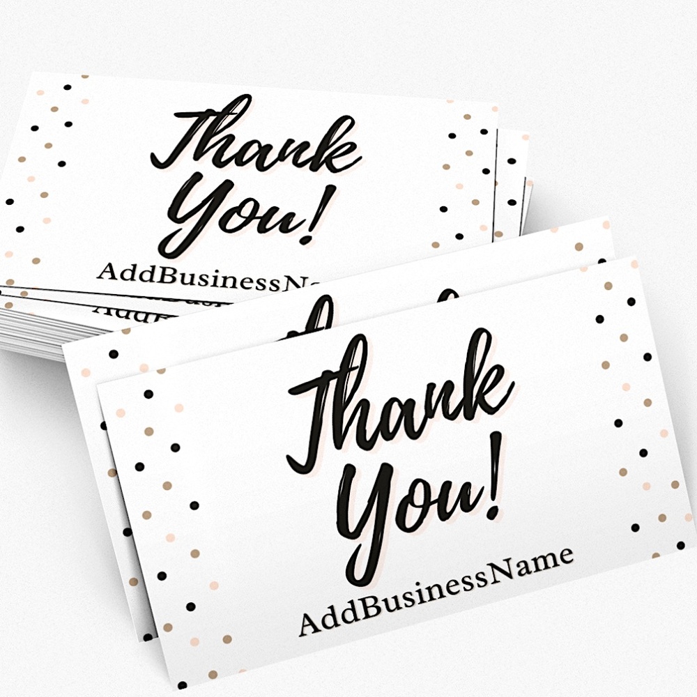 Thank You Cards with Personalization